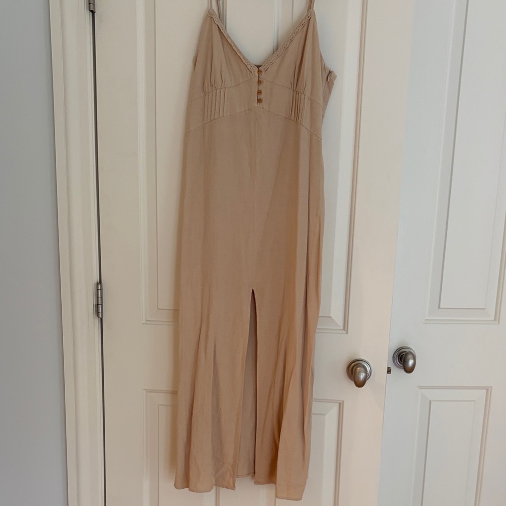 Zara Slip Dress with Front Slit